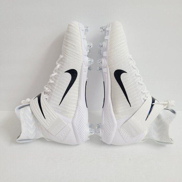 Nike Alpha Menace Elite 2 Flyknit Football Cleats CI1530-100 Size 11.5 White #1 main image 7